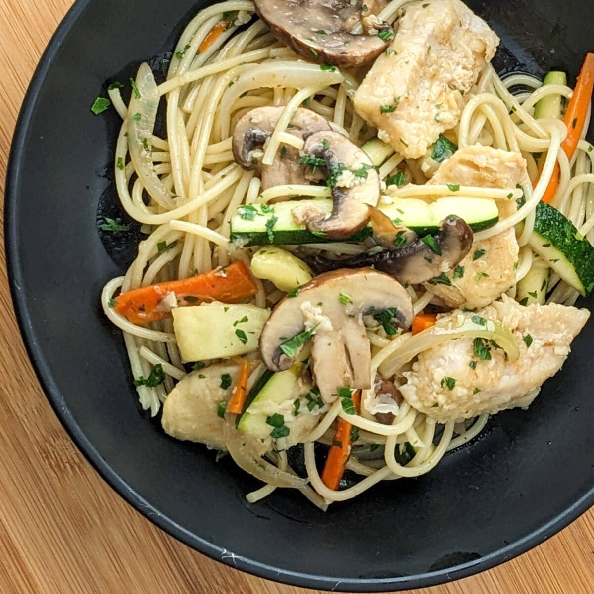Loaded Lemon Pepper Chicken Pasta - Just Maika Cooking